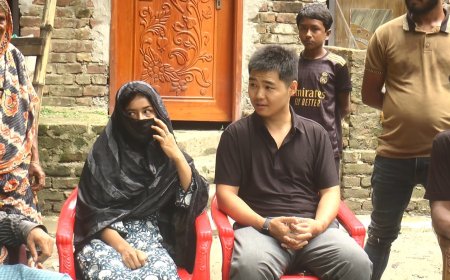 প্রেমের টানে চীনের যুবক মাদারীপুরে, ৫ লাখ টাকা দেনমোহরে বিয়ে