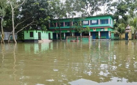 লালমনিরহাটে তিস্তার পানি বেড়ে ১৫ গ্রাম প্লাবিত