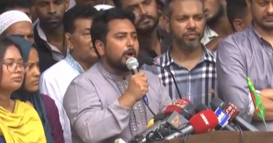 আরও হামলা চালানো হলেও এনসিপিকে থামানো যাবে না : নাহিদ ইসলাম