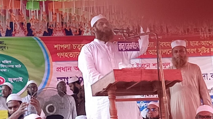 ফ্যাসিস্ট শেখ হাসিনা অর্থনীতিকে ধ্বংস করেছে : মামুনুল হক