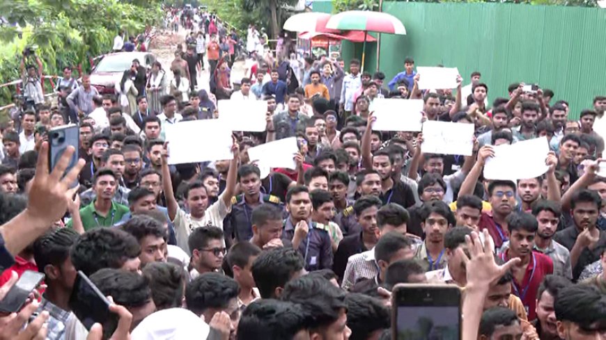 মাইলস্টোন শিক্ষার্থীদের ৬ দফা দাবি মেনে নেয়া হয়েছে : আইন উপদেষ্টা