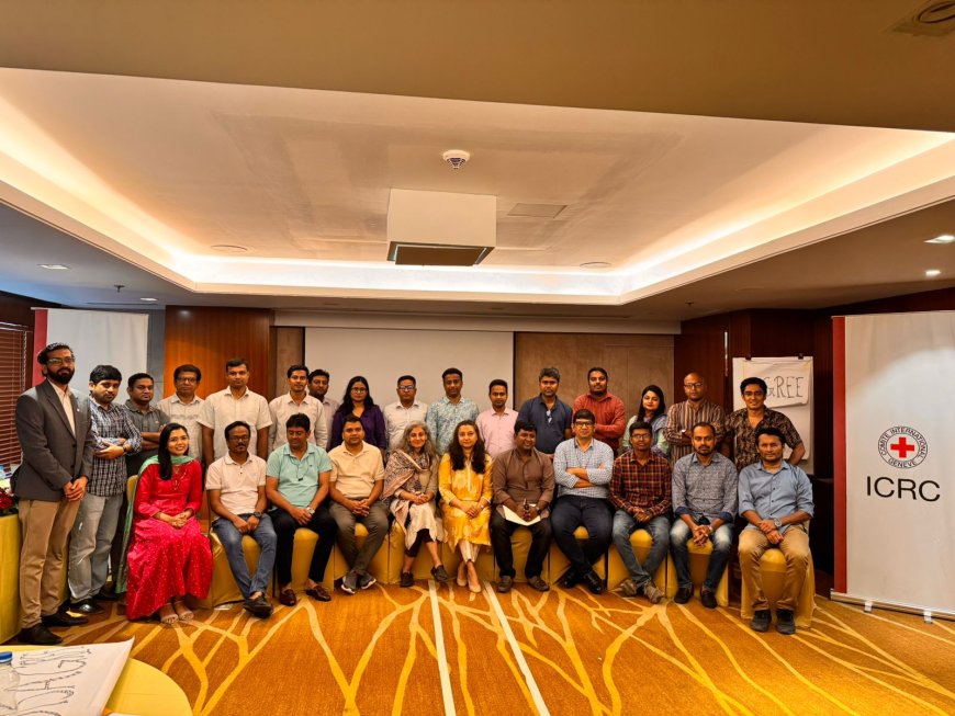 দুর্যোগে মানবিক রিপোর্টিং নিয়ে এসআরএফ-আইসিআরসির কর্মশালা অনুষ্ঠিত