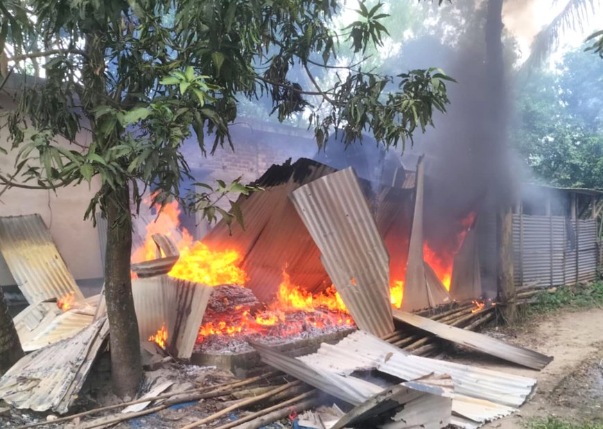 মসজিদ নির্মাণকে কেন্দ্র করে সংঘর্ষ, দুই মামলা দায়ের এলাকায় ১৪৪ ধারা জারি