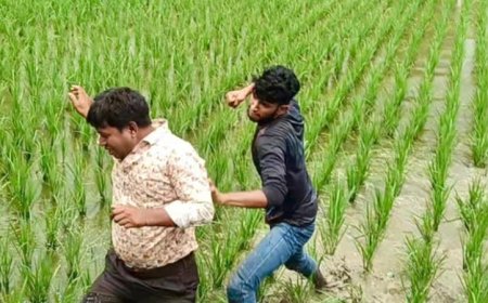 রাস্তার অনিয়ম অস্বীকার করায় এলজিইডি কর্মকর্তাকে গণপিটুনি