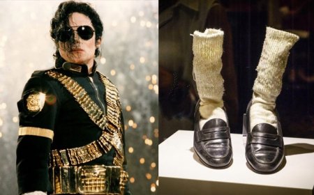 নিলামে মাইকেল জ্যাকসনের মোজা, ৮ হাজার ডলারে বিক্রি