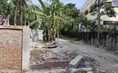 ভোলায় একটি পিলার ভাঙ্গা নিয়ে জেলা প্রশাসন ও জজশীপের মধ্যে আলোড়ন