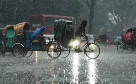 চার বিভাগে অতি ভারী বৃষ্টির পূর্বাভাস