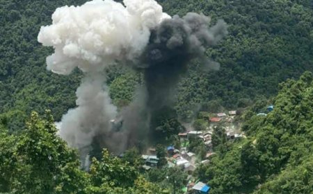 মিয়ানমারের কারেনি রাজ্যে জান্তার হামলা, নিহত ৩২