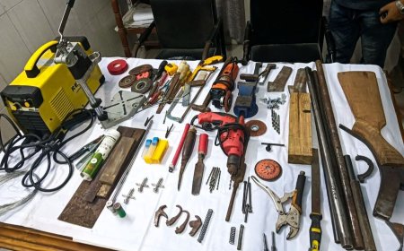 পাবনায় চতরা বিলের মধ্যে অস্ত্র তৈরির কারখানা আবিষ্কার