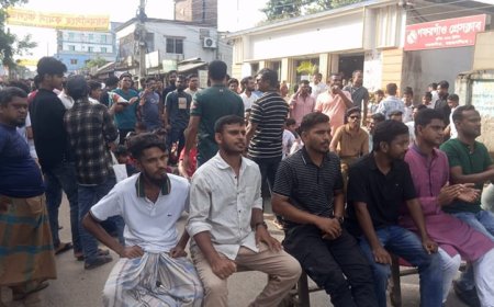 আসামির বিরুদ্ধে থানায় ঢুকে ওসিকে হুমকির অভিযোগ