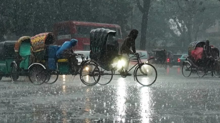 চার বিভাগে অতি ভারী বৃষ্টির পূর্বাভাস