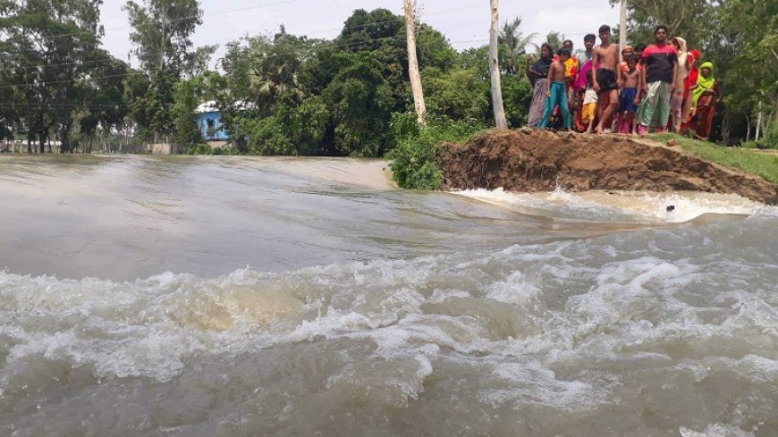 পাহাড়ি ঢল ও বৃষ্টির কারণে যমুনায় পানি বৃদ্ধি অব্যাহত
