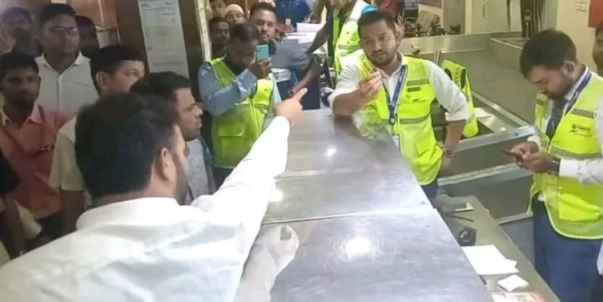 সৈয়দপুরে যাত্রী রেখে বিমান উড্ডয়ন, ক্ষোভে ফেটে পড়লেন যাত্রীরা
