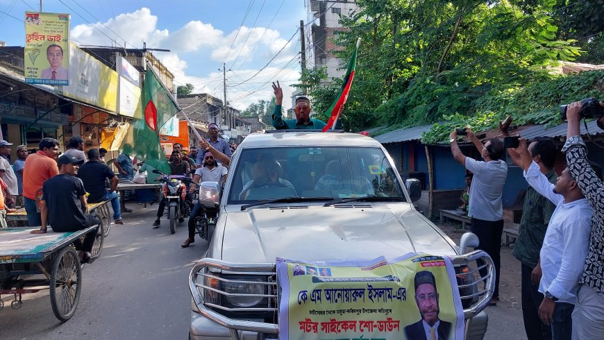 নিজের নির্বাচনী এলাকায় স্থান নাই, অথচ তিনি পাবনা-৩ আসনে এসেছেন : আনোয়ারুল ইসলাম