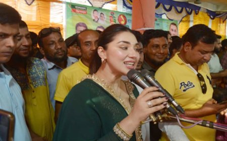 বিএনপির সমাবেশে বক্তব্য দিলেন অভিনেত্রী অপু বিশ্বাস