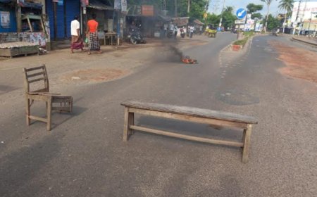 বাগেরহাটে সংসদীয় আসন পুনর্বহালের দাবিতে ৪৮ ঘণ্টার হরতাল চলছে