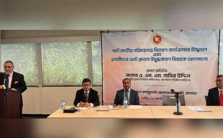 প্রবাসীদের ভোটগ্রহণে তৈরি হচ্ছে ‘পোস্টাল ব্যালট বিডি’ অ্যাপ : সিইসি