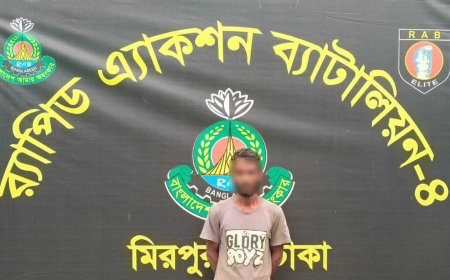 হাতীবান্ধায় অটোরিকশা চালক হত্যার প্রধান আসামি গ্রেপ্তার