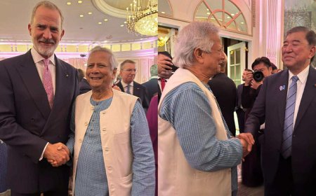 নিউইয়র্কে ট্রাম্প আয়োজিত সংবর্ধনা অনুষ্ঠানে প্রধান উপদেষ্টা