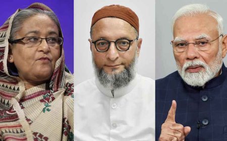 ‘আপনার বাংলাদেশি বোন হাসিনা দিল্লিতে বসে আছে’, মোদিকে কড়া জবাব ওয়াইসির
