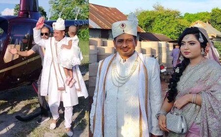 পরকীয়া পালিয়েছেন স্ত্রী, ক্ষোভে দুই সন্তান নিয়ে হেলিকপ্টারে বিয়ে করলেন কামাল