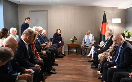 প্রধান উপদেষ্টার সঙ্গে দেখা করে পূর্ণ সমর্থন জানালেন বিশ্বনেতারা