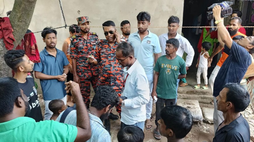 সোনারগাঁওয়ে গ্যাস লাইন বিস্ফোরণ, এক পরিবারের নারী-শিশুসহ ৫ জন দগ্ধ