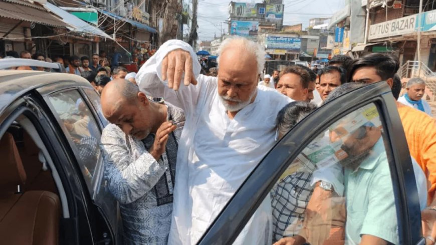 টাঙ্গাইলে বক্তব্য দেয়ার সময় অসুস্থ হয়ে পড়লেন কাদের সিদ্দিকী