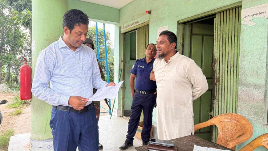 নগরকান্দায় তোফাজদ্দীন ফিলিং স্টেশনে যৌথ বাহিনীর অভিযান, ২ লাখ টাকা জরিমানা