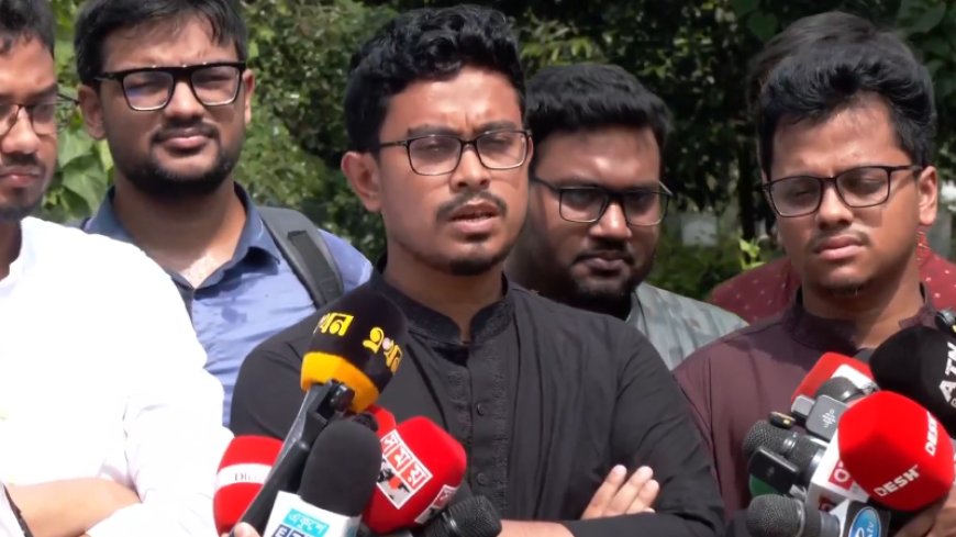 ঢাবিতে ইনসাফভিত্তিক বাংলাদেশ বিনির্মাণের চমৎকার নমুনা স্থাপন করতে চাই : সাদিক কায়েম