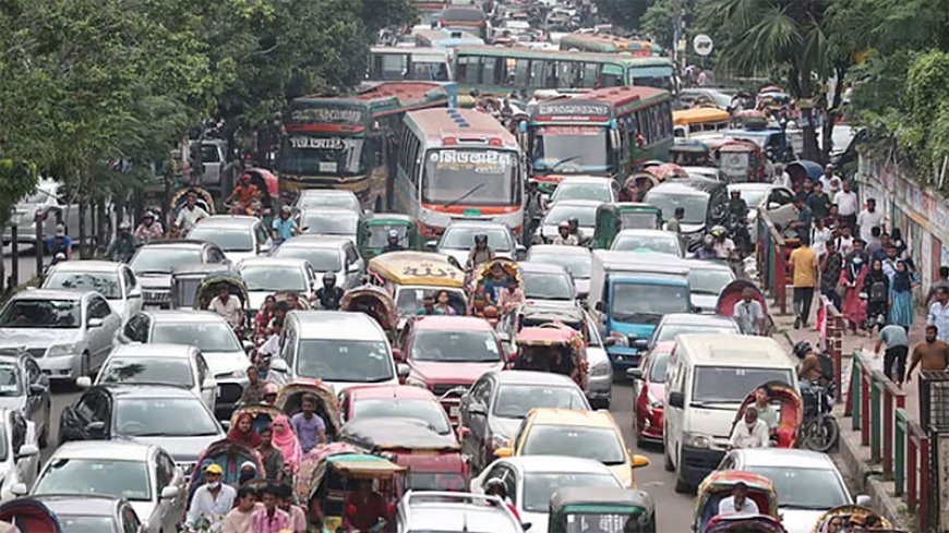 রাজধানীতে জামায়াত-খেলাফতসহ ৭ দলের বিক্ষোভ, তীব্র যানজট