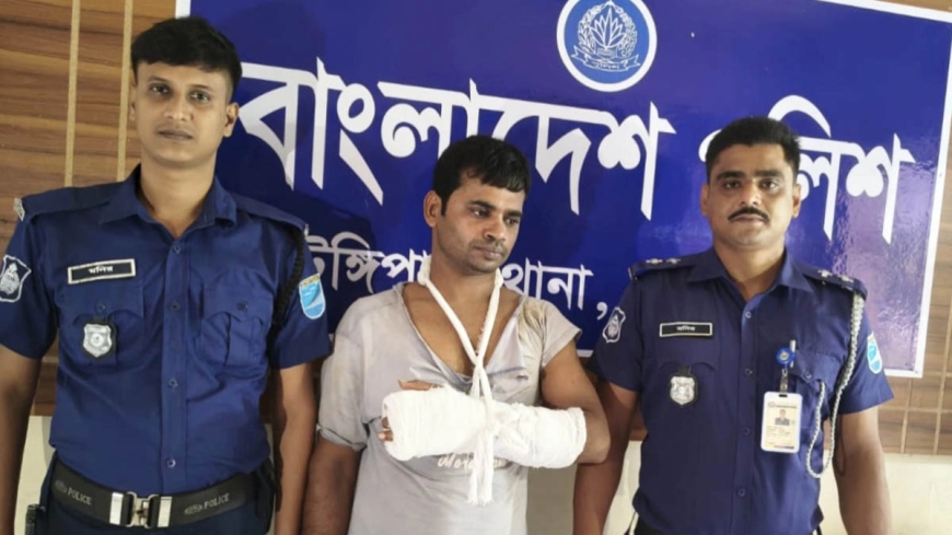টুঙ্গিপাড়ায় ৩১ মামলার আসামি ইয়াবাসহ গ্রেপ্তার