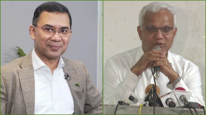 কয়েক সপ্তাহের মধ্যেই দেশে ফিরছেন তারেক রহমান : জাহিদ হোসেন