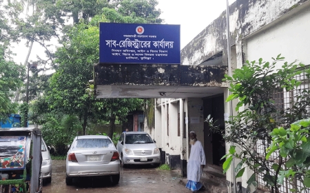 চান্দিনায় সাব-রেজিস্ট্রি অফিসে দলিল লেখকদের সিন্ডিকেট, জমি ক্রেতা-বিক্রেতাদের দুর্ভোগ