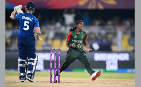 দুর্দান্ত লড়াই করেও ইংল্যান্ডের কাছে ৪ উইকেটে হারল বাংলাদেশ