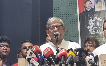 গণতন্ত্রে ফেরার একমাত্র পথ অবাধ নির্বাচন : মির্জা ফখরুল