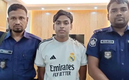 চাঁদপুরে ফেসবুকে মহানবী (সা.) কে নিয়ে কটূক্তি, কিশোর আটক