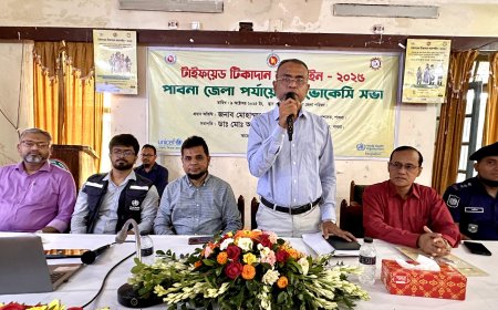 পাবনায় ৭ লাখ ৭৪ হাজার ৮০৯ জন শিশুকে দেয়া হবে টাইফয়েড এর টিকা