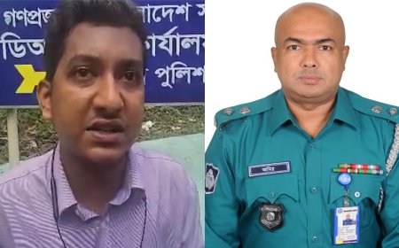 ভিডিও করায় সাংবাদিককে মারধরের অভিযোগ পুলিশ কর্মকর্তার বিরুদ্ধে
