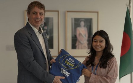 একদিনের জন্য সুইডেনের রাষ্ট্রদূত সিলেটের জয়িতা