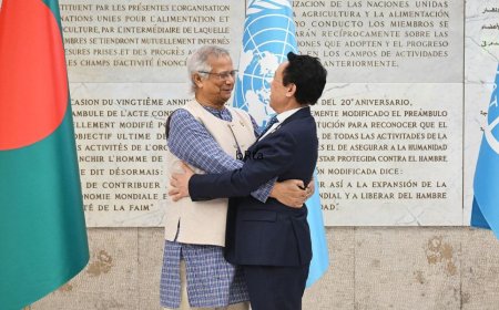 রোমে প্রধান উপদেষ্টাকে উষ্ণ অভ্যর্থনা