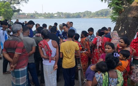 বাগেরহাটের পচা দীঘি থেকে রাজমিস্ত্রির মরদেহ উদ্ধার