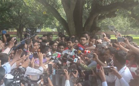 রাকসু নির্বাচন আমাদের জুলাই আন্দোলনেরই ফল : শিবির সমর্থিত ভিপি প্রার্থী