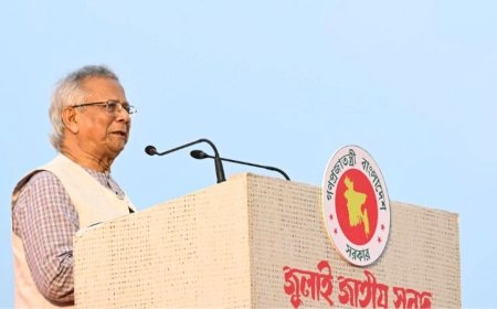 নির্বাচন কীভাবে করবেন তা নিয়ে নিজেরা বসুন, রাজনৈতিক নেতাদের উদ্দেশে প্রধান উপদেষ্টা