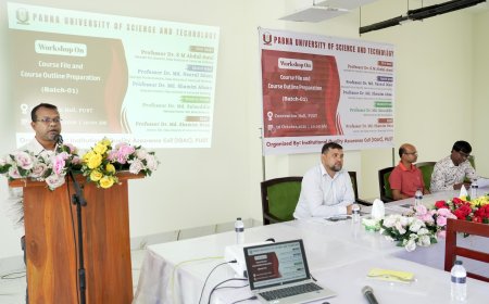 পাবিপ্রবি’র শিক্ষকদের জন্য কর্মশালা শুরু