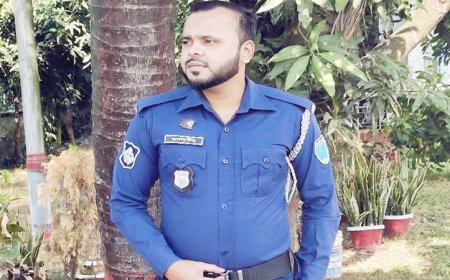 প্রাইভেটকার-মোটরসাইকেল সংঘর্ষে পুলিশ সদস্য নিহত