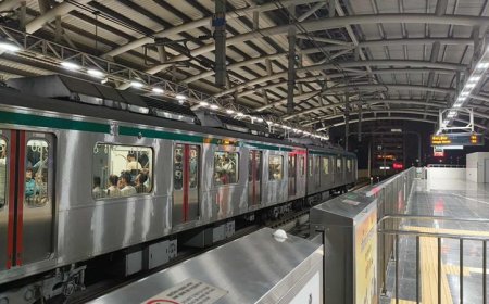 আবারও মেট্রোরেলে যান্ত্রিক ত্রুটি, যাত্রী পরিবহন বন্ধ