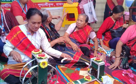 রাঙ্গামাটিতে রাজবন বিহারে ৪৯তম কঠিন চীবর দান সম্পন্ন