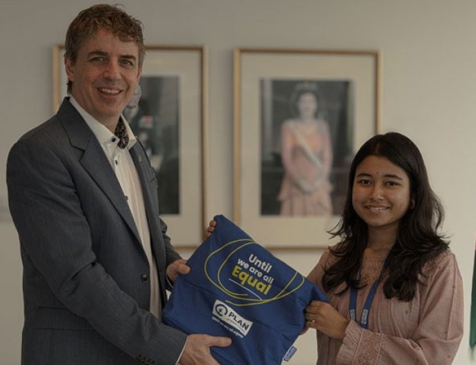 একদিনের জন্য সুইডেনের রাষ্ট্রদূত সিলেটের জয়িতা