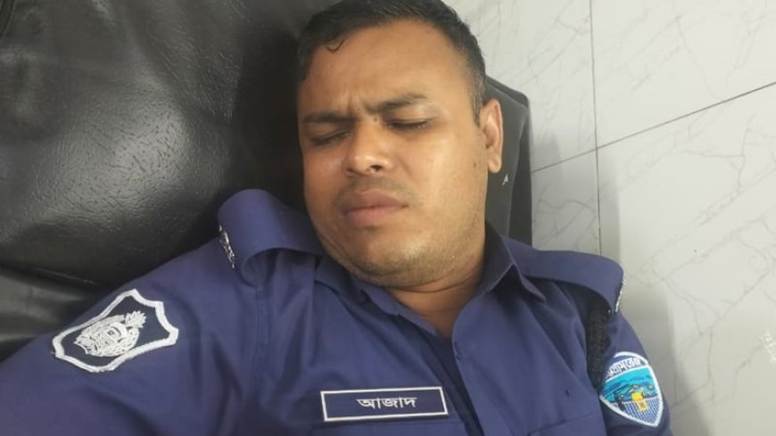 মহাসড়কে গাড়ি রাখতে নিষেধ করায় ট্রাফিক পুলিশের ওপর হামলা